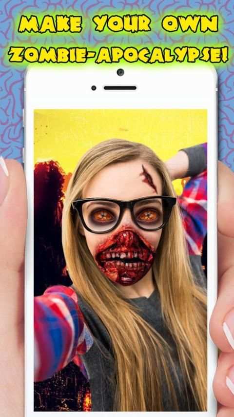 Zombie Face Photo Editor screenshot 1