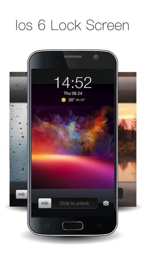 Analog Clock on Lockscreen screenshot 6