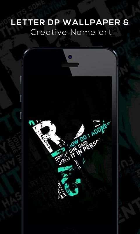 Letter DP Wallpaper & Creative Name art скриншот 7