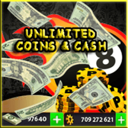 Coins &amp; Rewards 8 ball pool PRANK أيقونة