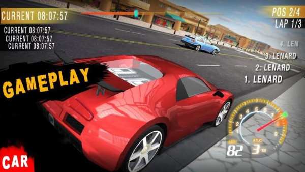 Traffic Xtreme Racing скриншот 1