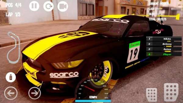 Car Racing Ford Game 3 تصوير الشاشة