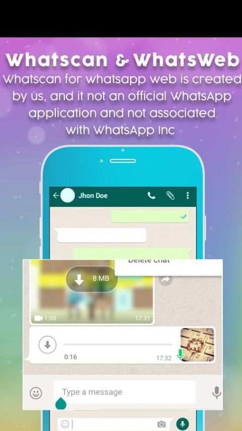 Whatsweb for Whatscan App 4 تصوير الشاشة