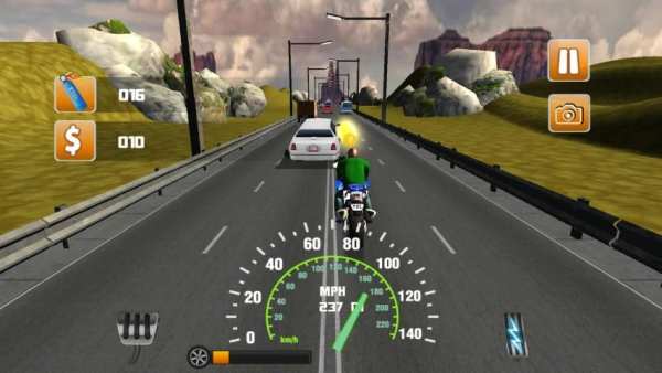 Real Highway Traffic Rider Moto Bike Racing Free 3 تصوير الشاشة