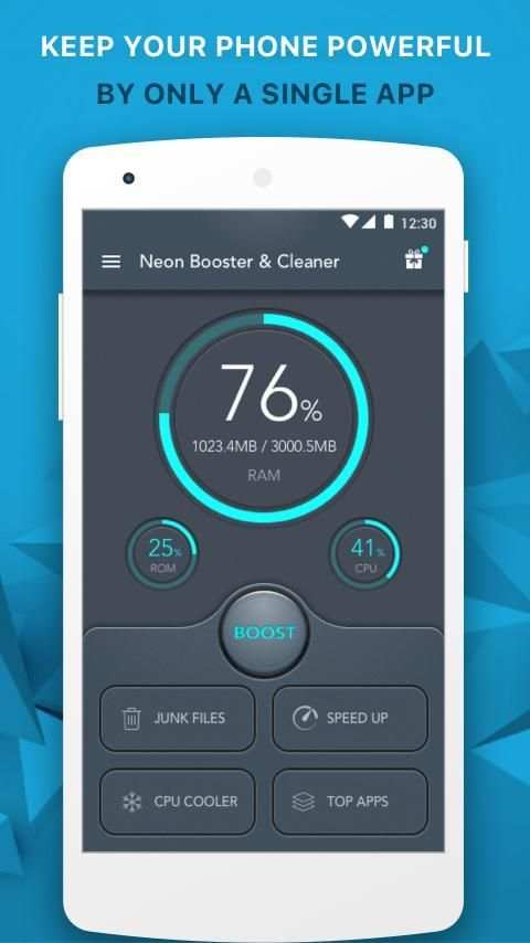 Neon Cleaner and Booster скриншот 4