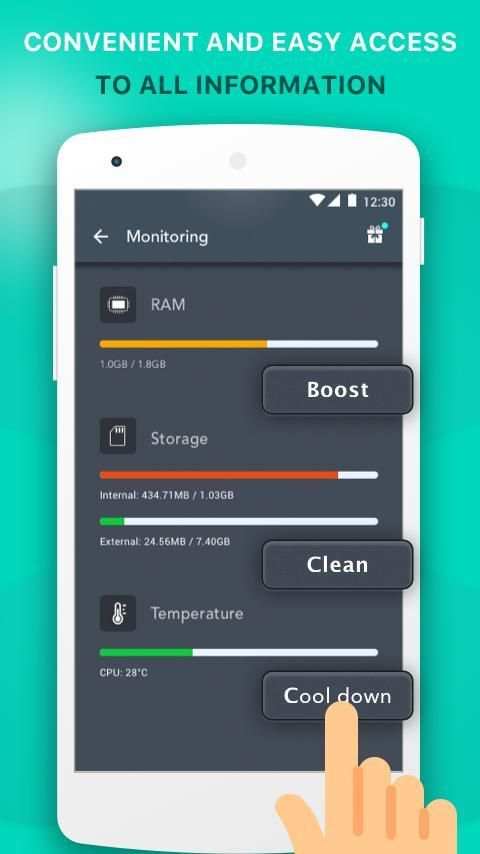 Neon Cleaner and Booster скриншот 2