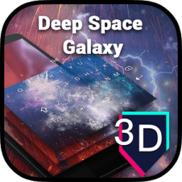3D Vast Space Galaxy Theme - Galaxy Keyboard.3D أيقونة