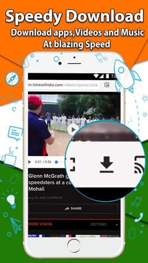 Real Indian Browser 6 تصوير الشاشة
