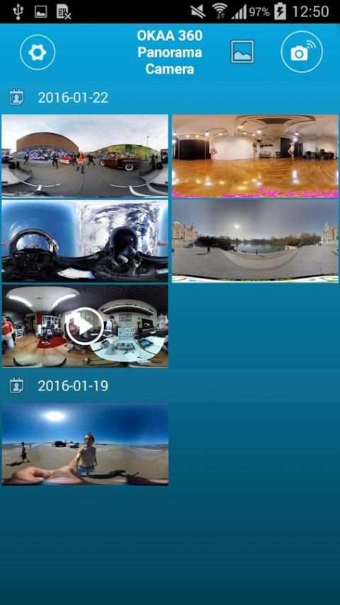OKAA 360 Panorama Camera 1 تصوير الشاشة