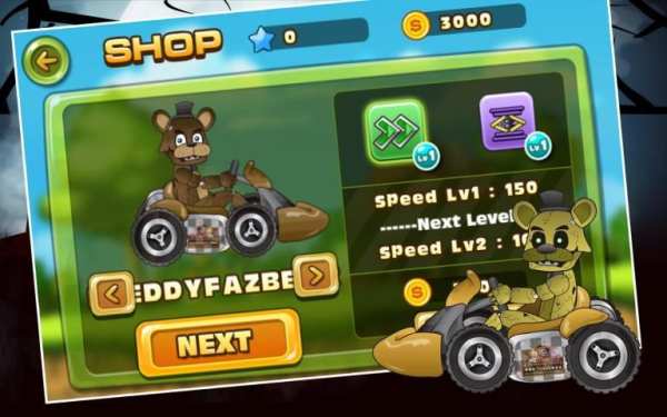FNAF World kombat Racing screenshot 1