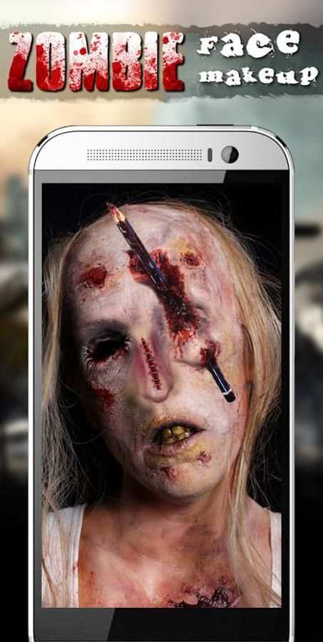 Zombie Face Makeup screenshot 4