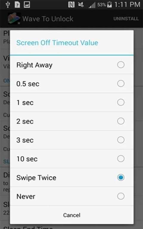 Wave to Unlock/ Lock screenshot 12
