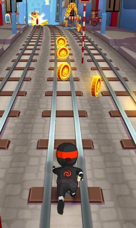 Subway Runner Ninja screenshot 3