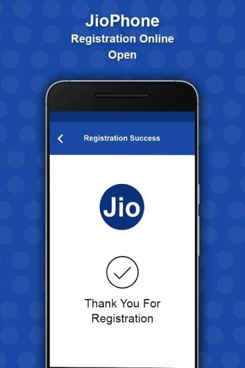 Free Jio 4G Phone Registration screenshot 4