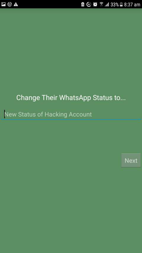 Hack for WhatsApp Messenger Prank screenshot 2