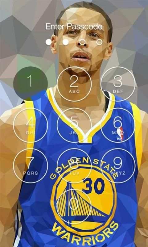 Stephen Curyy Lock Screen скриншот 3