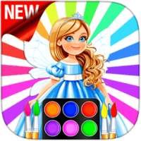 Princess Coloring Game - EASY