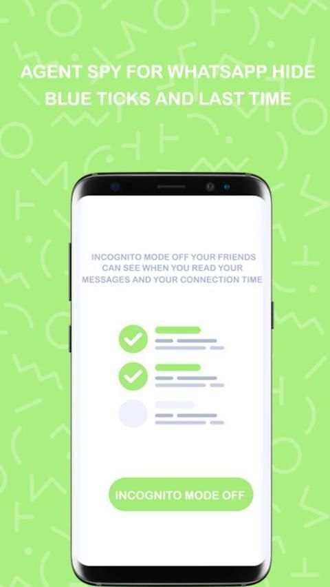 Hide Blue & Double Tick In WhatsApp screenshot 1