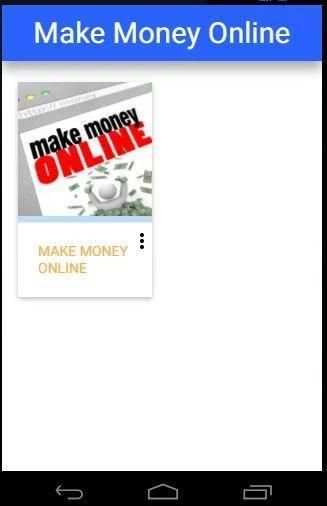 How To Make Money Online скриншот 2