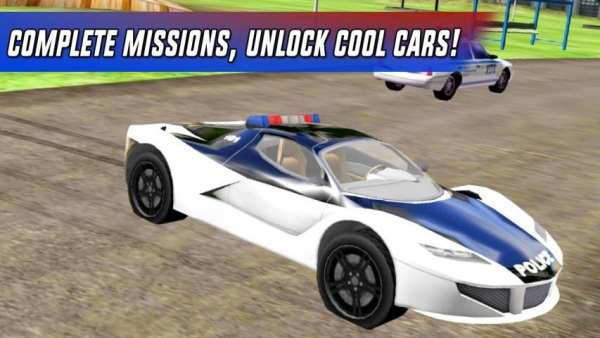 Police Car Chase Offroad 1 تصوير الشاشة