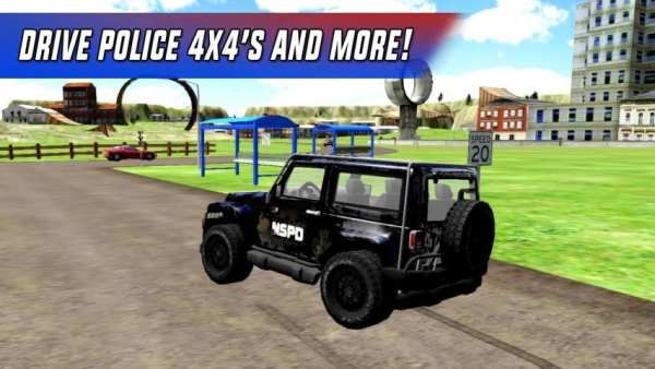 Police Car Chase Offroad скриншот 4