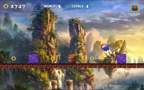 Free Sonic Run Dash Adventure screenshot 3