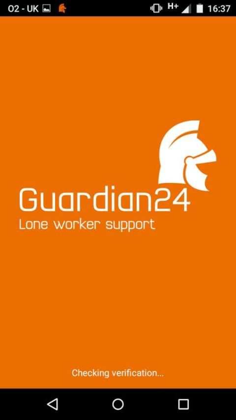 Guardian24 Lone Working App screenshot 2