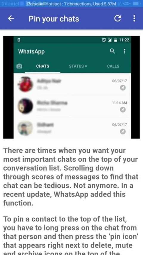 Freе WhatsApp Messenger App tipѕ screenshot 1