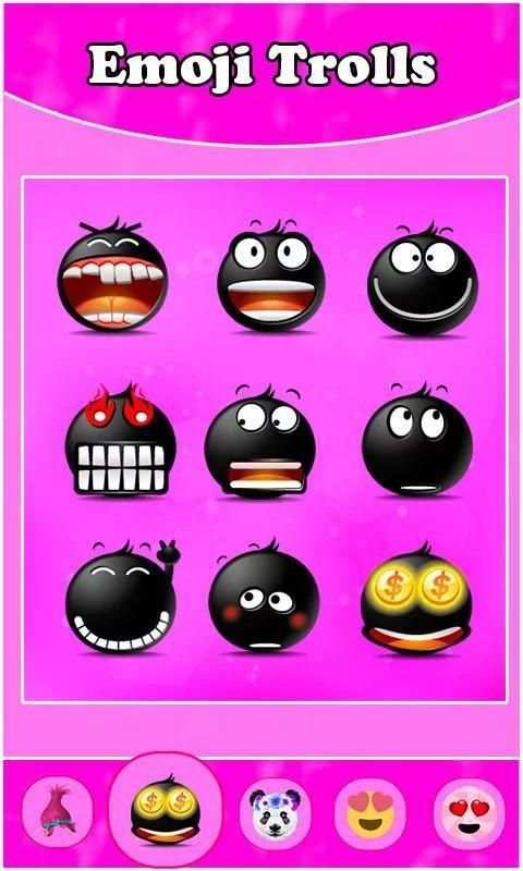 Emoji Makeup Troll 4 تصوير الشاشة