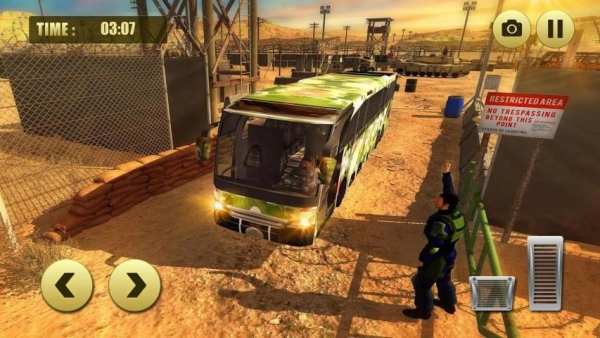 Offroad Army Coach Bus driver Hill Simulator 18 screenshot 5