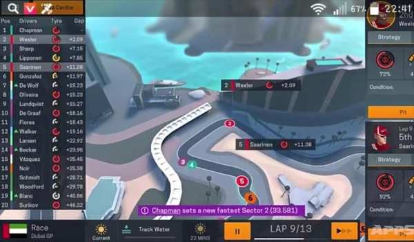 New Motorsport Manager : Mobile 2 Guide 1 تصوير الشاشة