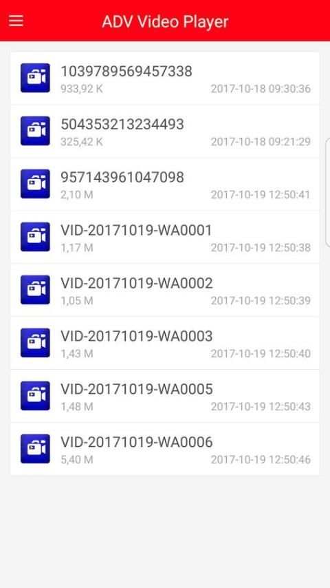 ADV Video Player 5 تصوير الشاشة