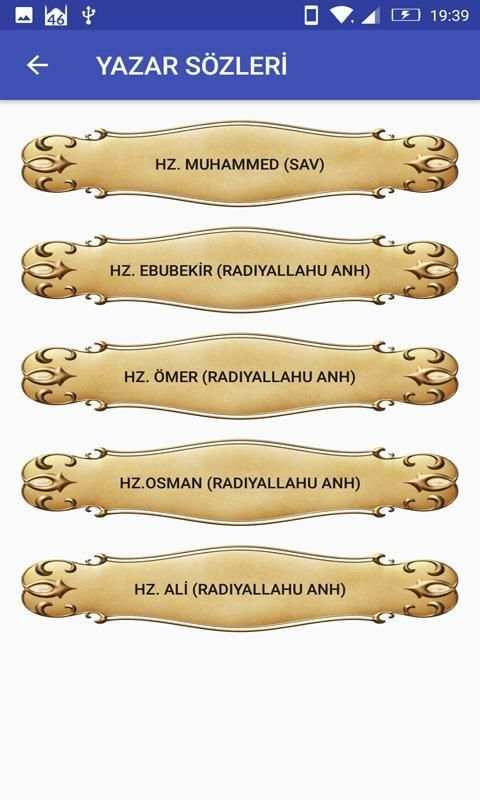 Popüler Yazar Sözleri screenshot 1