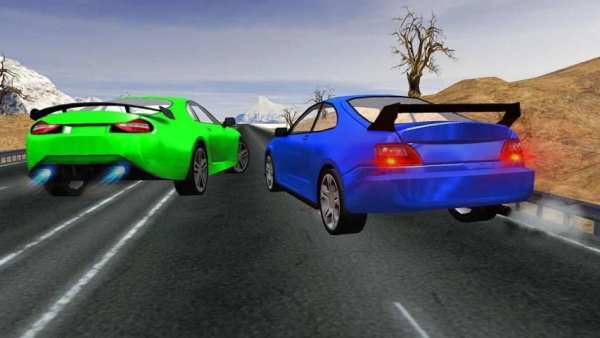 Car Highway Traffic Nitro Racing screenshot 1