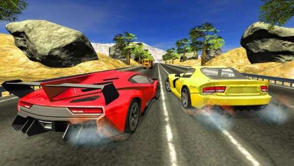 Car Highway Traffic Nitro Racing screenshot 6