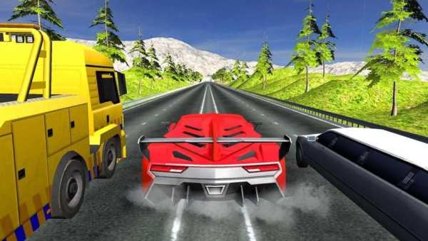 Car Highway Traffic Nitro Racing скриншот 3