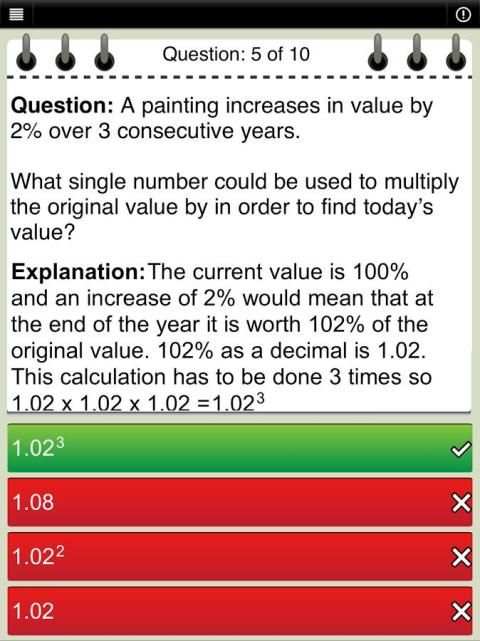 GCSE Maths 9 تصوير الشاشة