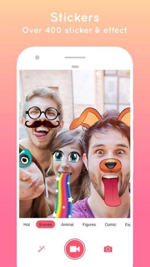 Camera Selfie for Oppo ( Selfie, Editor, Video ) скриншот 3