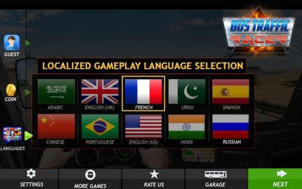Traffic BUS Racer скриншот 11