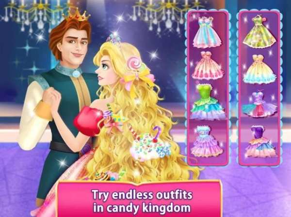 Long Hair Princess Candy Salon screenshot 1