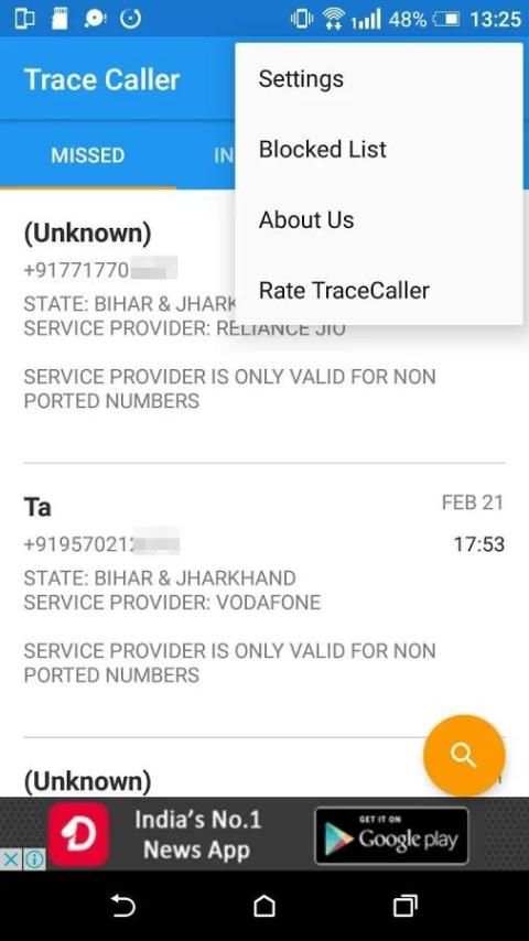 Trace Caller Mobile Number screenshot 3