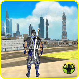 City Samurai Warrior Hero 3D icon