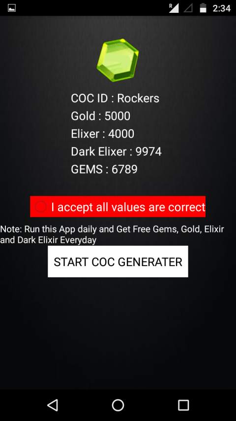 Hack Clash of Clans Prank screenshot 2