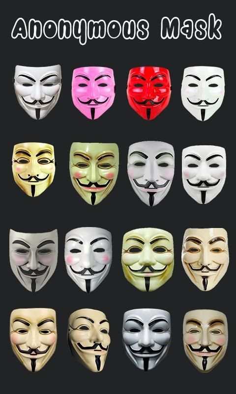 Anonymous Mask Photo Maker CAM screenshot 2