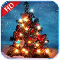 Merry Christmas Tree Live Wallpaper on 9Apps