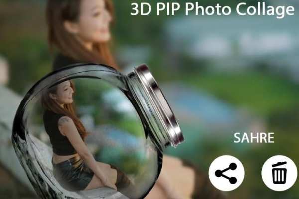 3D PIP Photo Collage screenshot 1