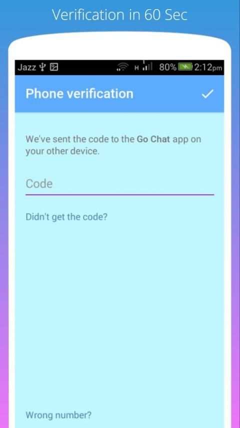 Go Chat скриншот 2