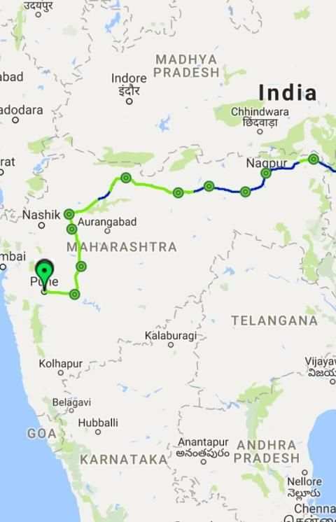 Train on Map | Live Running Status! 4 تصوير الشاشة