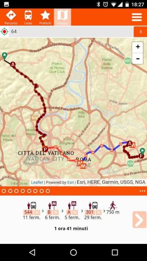 Roma mobile (autobus Atac app originale) screenshot 2