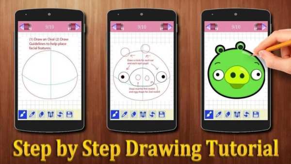 How to Draw Angry Bird Characters скриншот 3